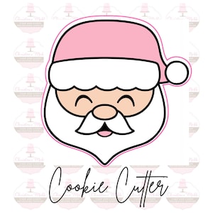 Santa Christmas Winter Holiday Cookie Cutter