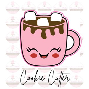 Mug of Hot chocolate  coco Christmas Winter Holiday Cookie Cutter