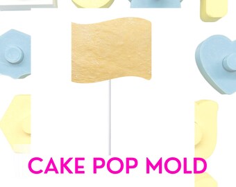 Flagge Cake Pop Silikonform