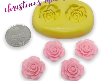 Small Rose Flower Set Silicone Mold Set