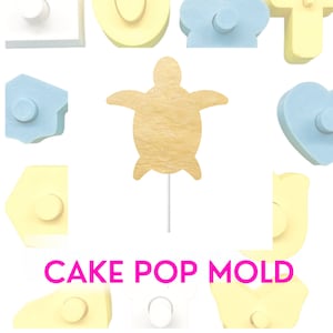 Turtle  Cake Pop Mold Shaper