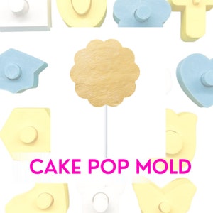 Scalloped Circle Cake Pop Mold