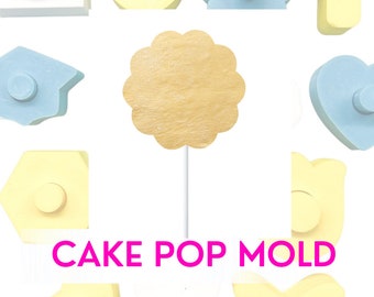 Scalloped Circle Cake Pop Mold