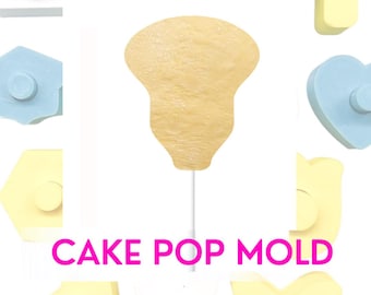 Lacrosse Kopf Cake Pop Mould