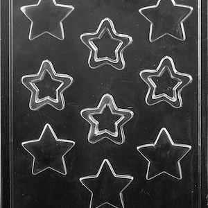 Star Assortment Chocolate Mold  #CH114