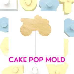 Dirt Bike Cake Pop Mold