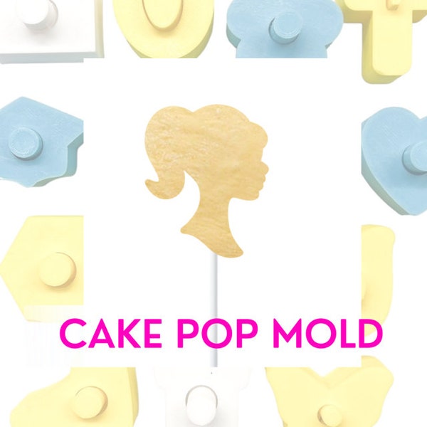 Girl  Cake Pop Mold