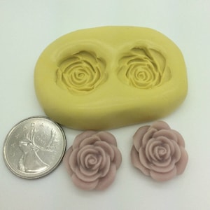 Small Rose Flower Silicone Mold Set