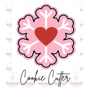 Snowflake Winter Holiday Cookie Cutter