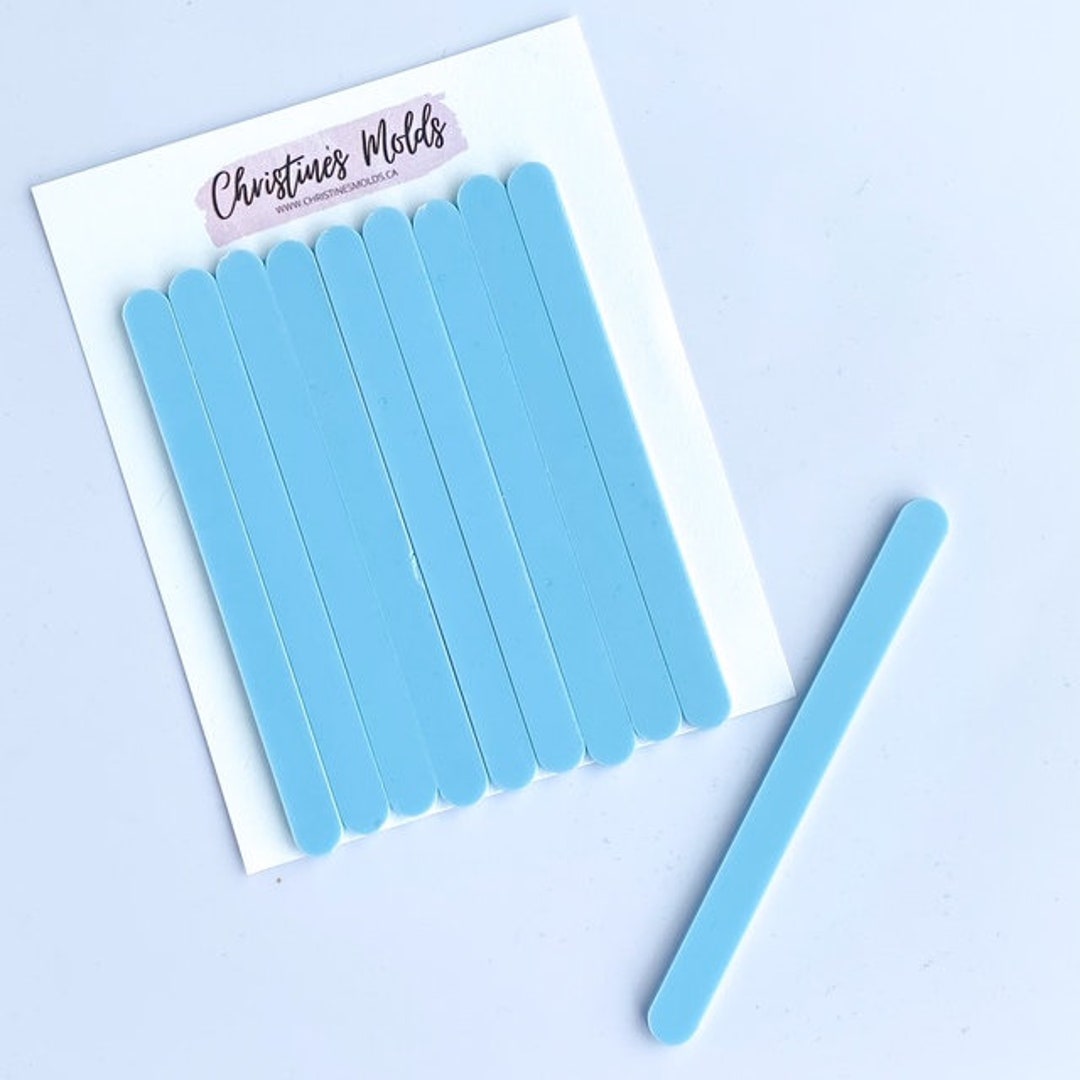 Blue Acrylic Cakesicle / Popsicle Sticks - Etsy