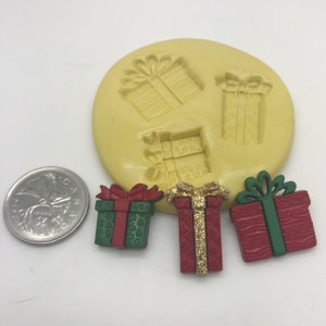 Present Christmas Mold Set silicone