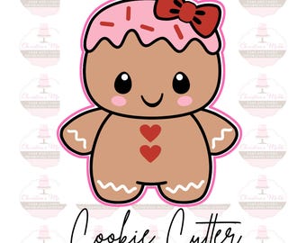 Lebkuchen Mädchen Winter Urlaub Cookie Cutter
