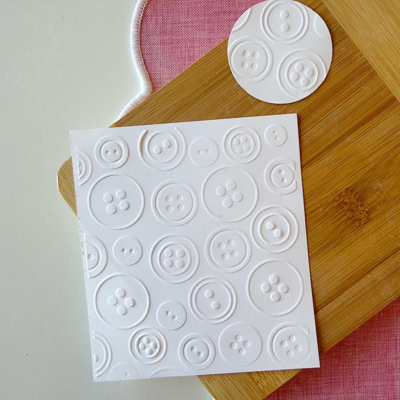 Texture Parchment Buttons for Embossing 2" Rounds or Full Sheets Royal ...