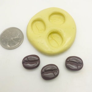 Coffee Bean Silicone mold