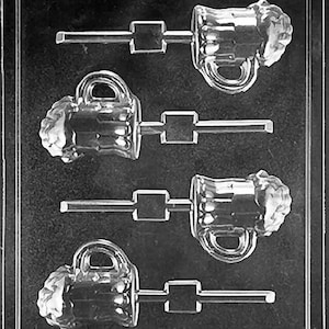 Beer Mug Lolly Chocolate Mold #106