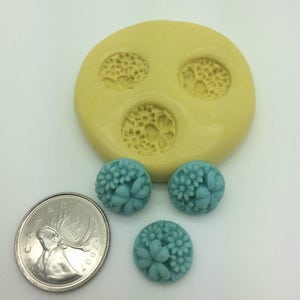 Mini Flower Cluster Silicone Mold Set