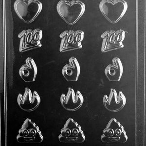 Emojis 2 Chocolate Mold  #138