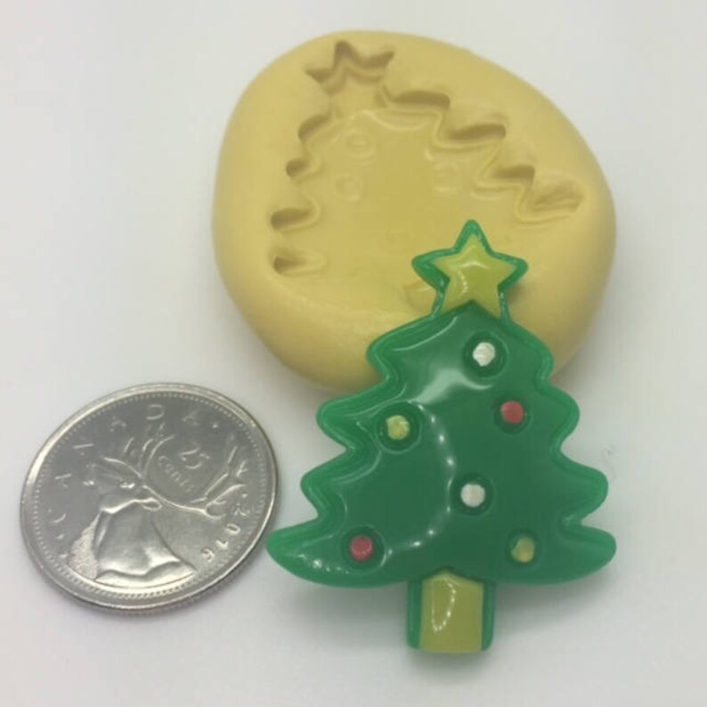 Christmas Tree Silicone Mold Etsy