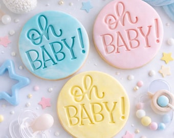 Oh bébé !  Embosseur à fondant/cookie