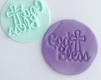 God Fondnat  /Cookie  Soap Embosser