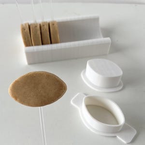 Football Cake Pop Mold with Tray: Game Day Party Desserts