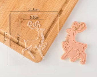 Christmas Reindeer embosser and Cutter set