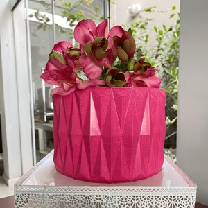 Origami Cake 3D Diamond 10150