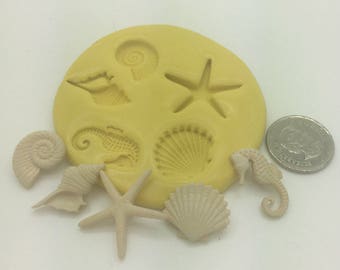 Sea Shell New Silicone Mold Set