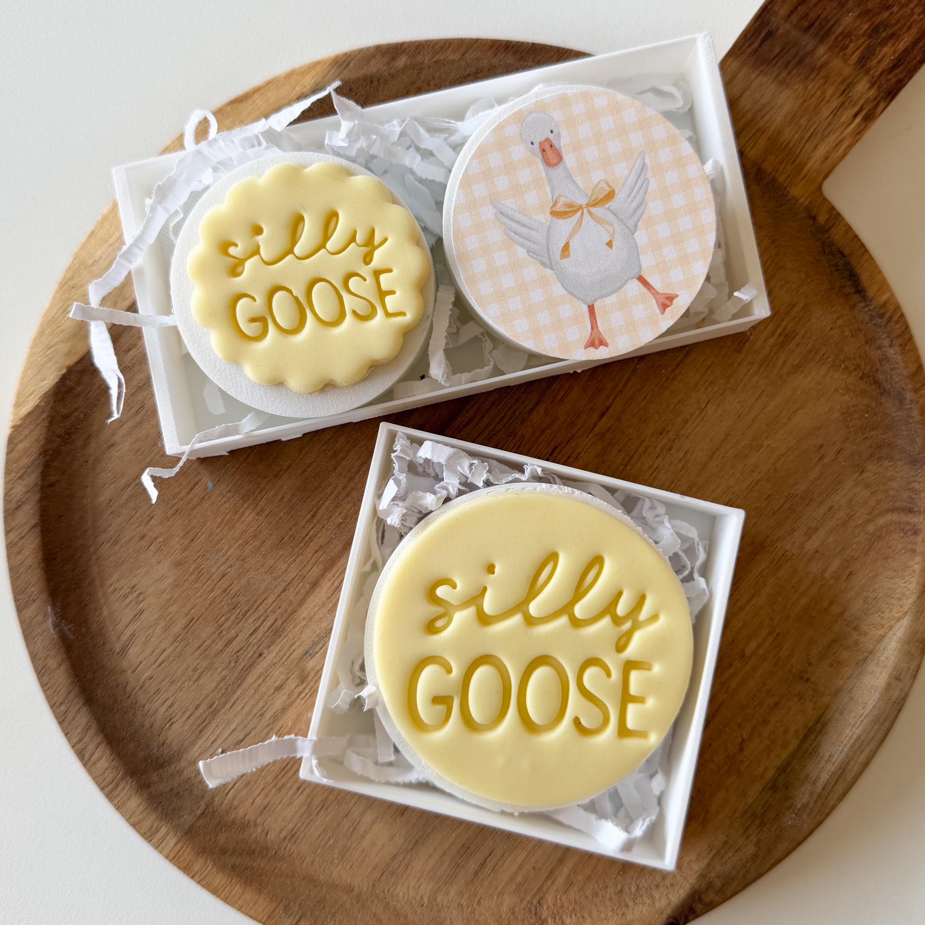 Oreo Embossment Silly Goose Cookie Fondant Embossing Stamp Oreos, Cake Pops - Etsy