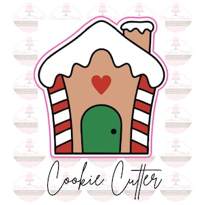 Gingerbread House Christmas Cookie Cutter