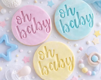 Biscuit fondant oh baby / embosseuse fondant