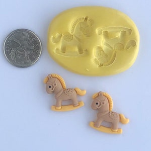 baby rocking horse  Silicone mold