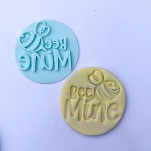 Bee Mine  Fondant /Cookie Embosser