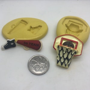 Basket Ball Set Molds Silicone