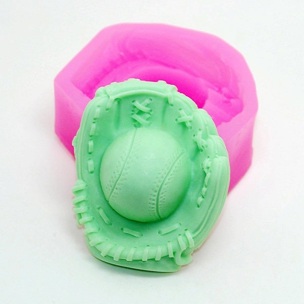 Baseball Glove Mold Etsy