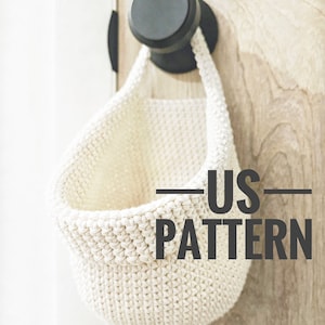 The Hanging Basket - PDF Crochet Pattern in US Terms