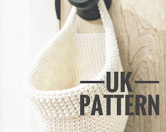 The Hanging Basket - PDF Crochet Pattern in UK Terms