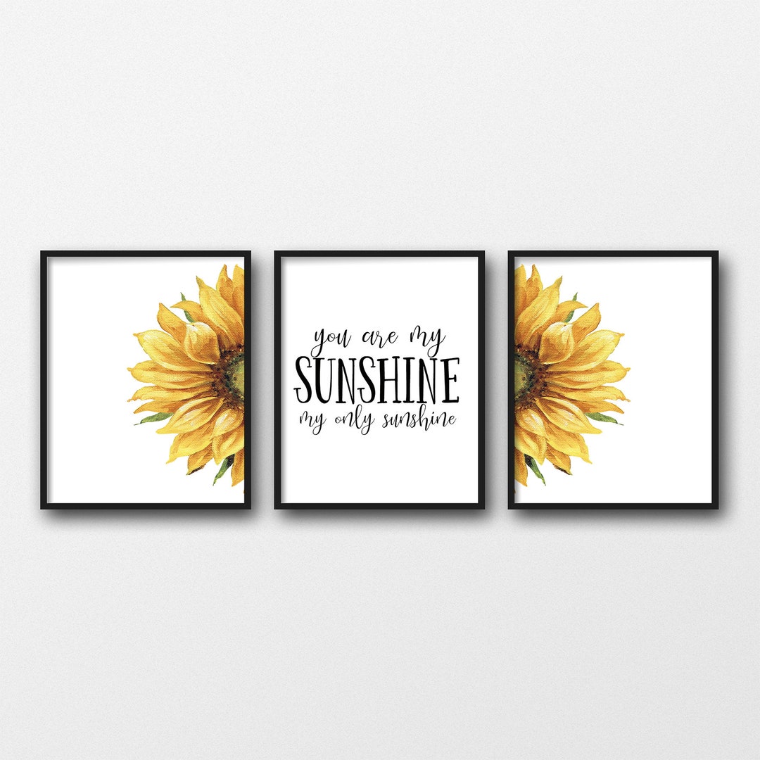 Set of 3 - INSTANT DOWNLOAD 8x10" Printable Digital Art Files - You Are ...