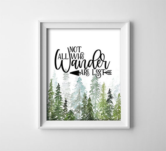 INSTANT DOWNLOAD 8x10 Printable Digital Art File Not | Etsy