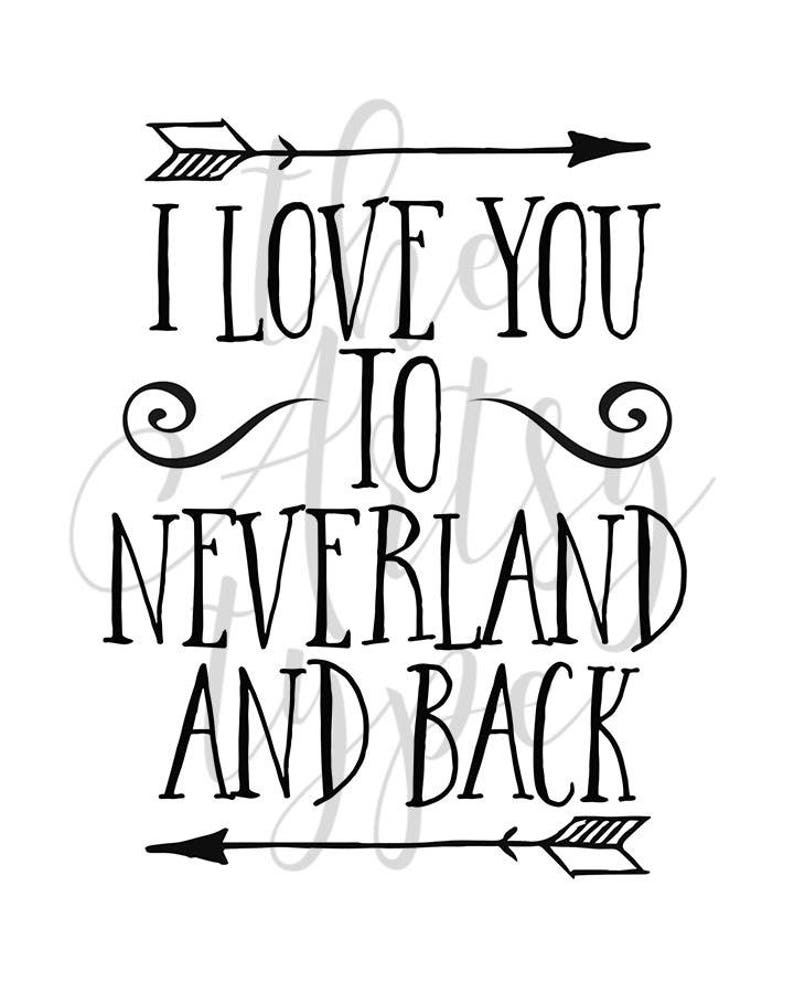 INSTANT DOWNLOAD 8x10 Printable Digital Art File I Love You to ...