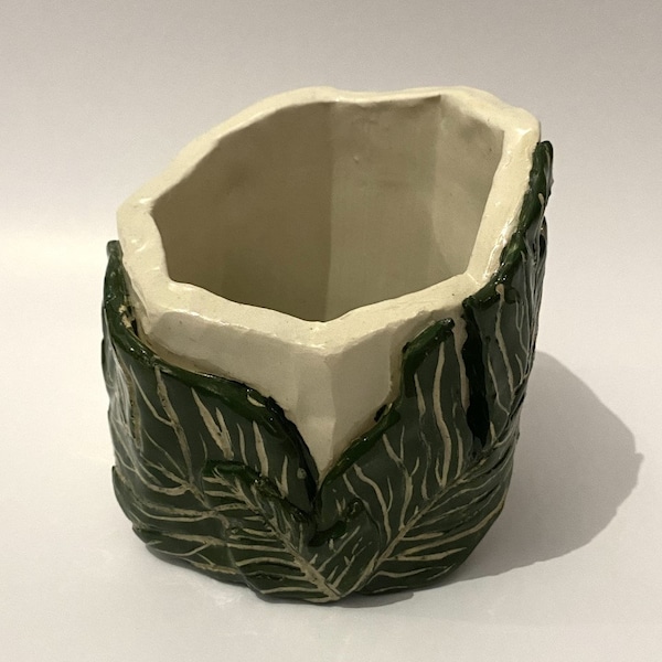 Ceramic Pencil Cup Etsy