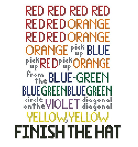 Color And Light Sondheim Lyrics Cross Stitch Pattern Download Etsy