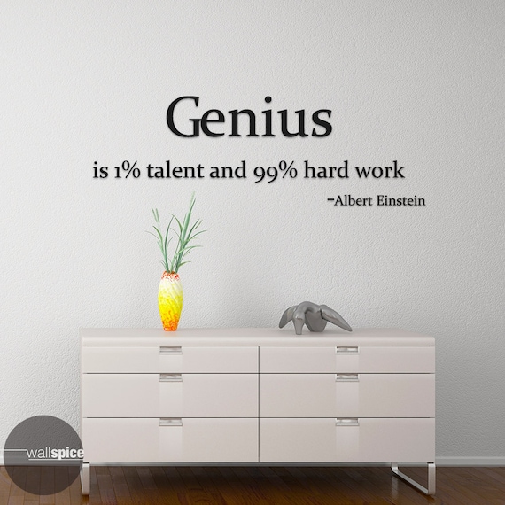 Genius vs. Talent
