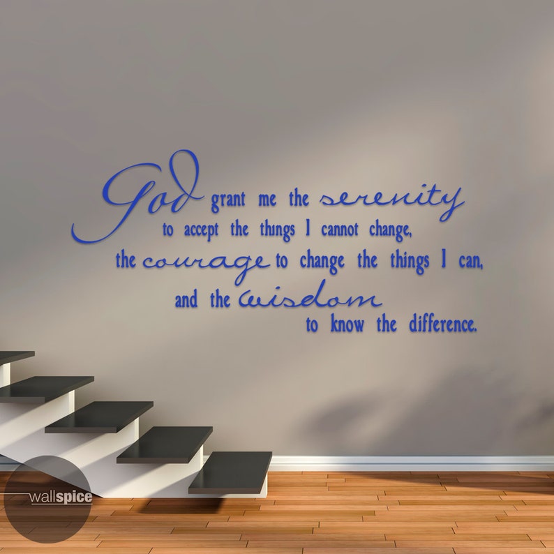 Gelassenheit Gebet Gott gib mir die Gelassenheit Dinge - Etsy.de