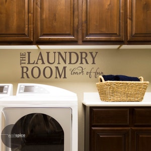The Laundry Room Loads of Fun Vinyl Wall Decal Sticker - Etsy