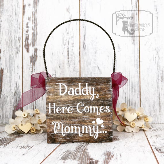 daddy here comes mommy basket