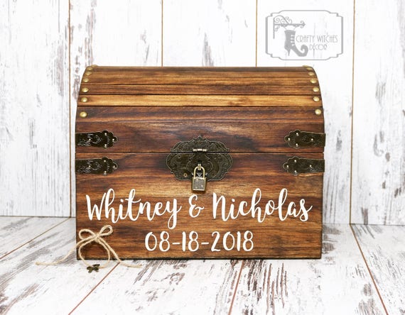 wedding card chest