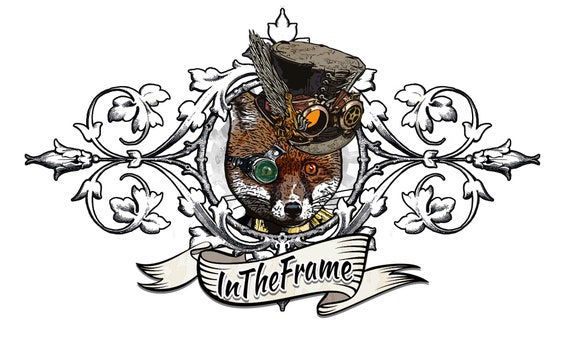 Animal Print Digital Download Steampunk Hipster Tiger Art Print Tiger Artwork Tiger Poster Book Art Tiger Print Tiger Wall Art
