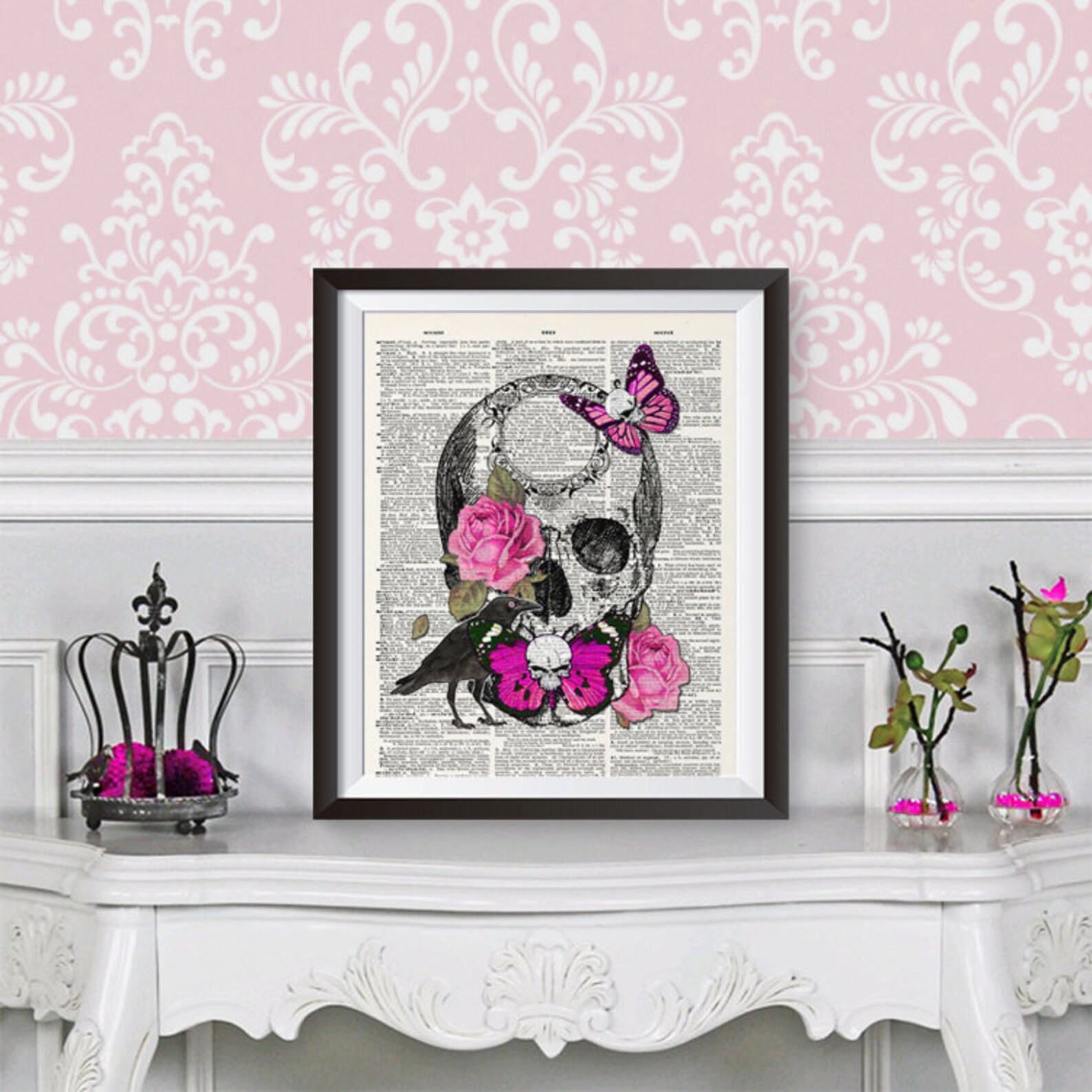 Special Edition Art Print on Antique Dictionary Book Page. - Etsy