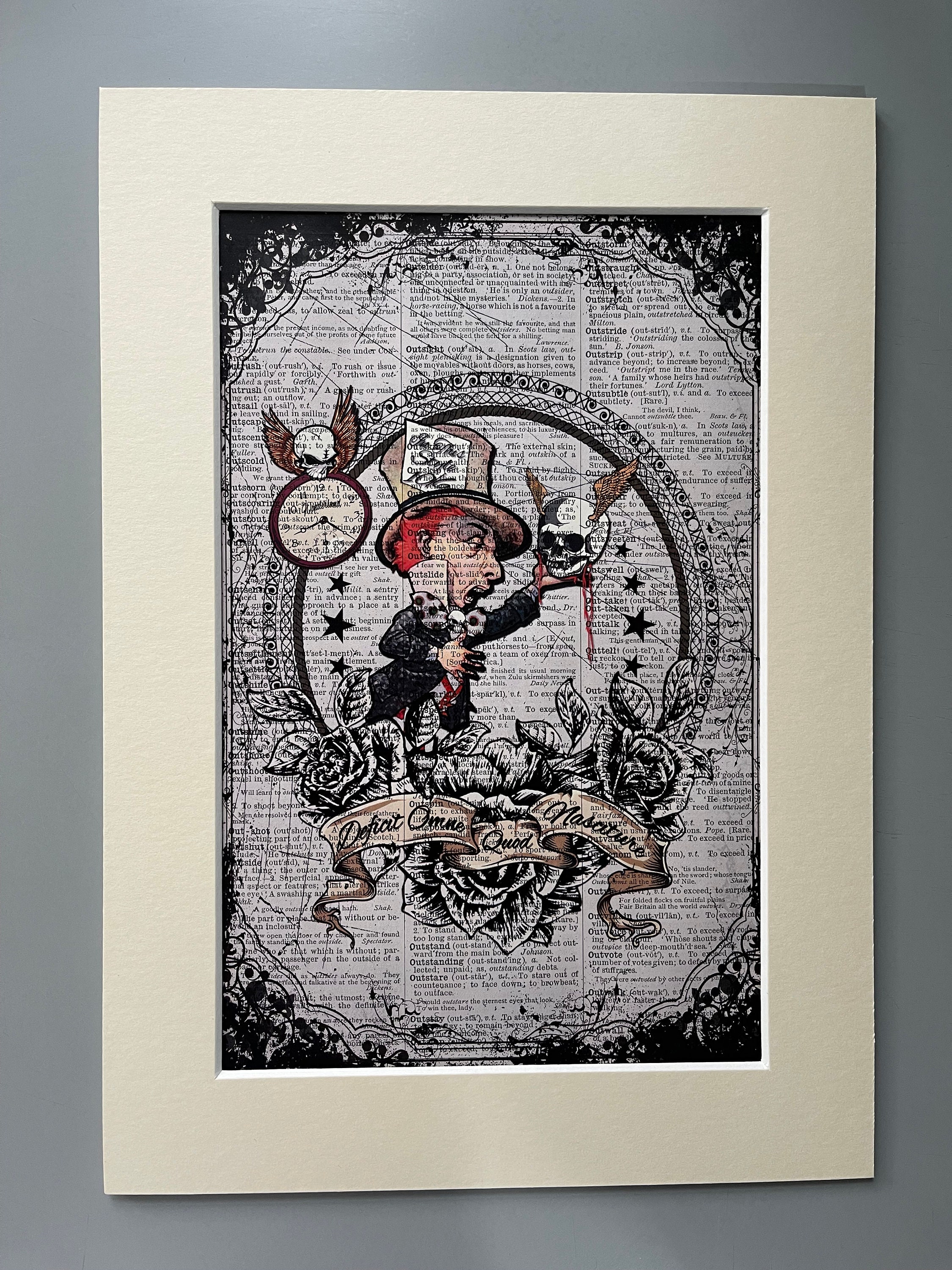 Alice in Wonderland Print Gothic Collection Tattoo Design - Etsy Finland Alice in Wonderland Print Gothic Collection Tattoo Design - Etsy Finland